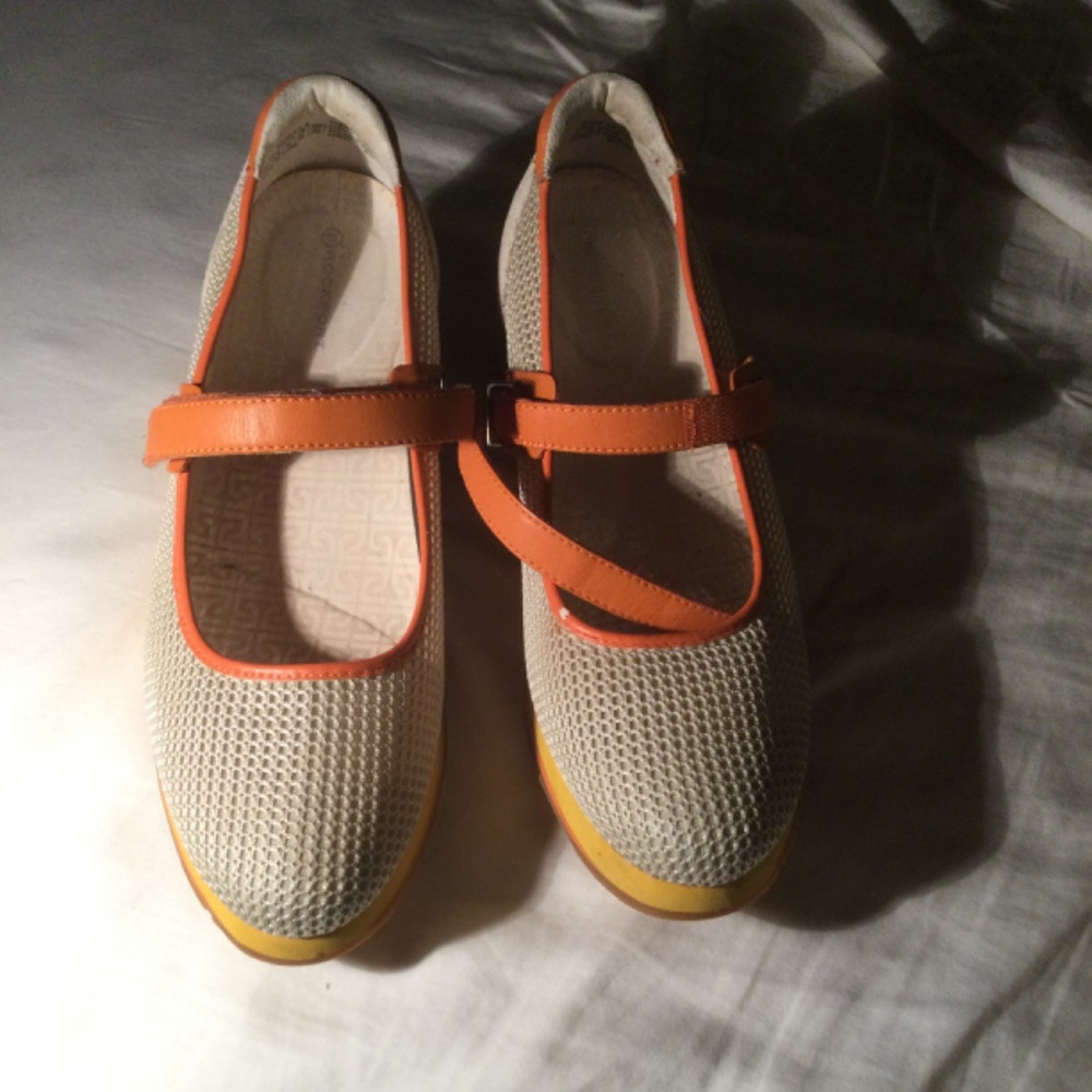 Rockport cork & mesh summer walking shoes